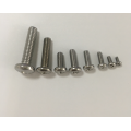 Stainless steel cross recessed pan head machine screw